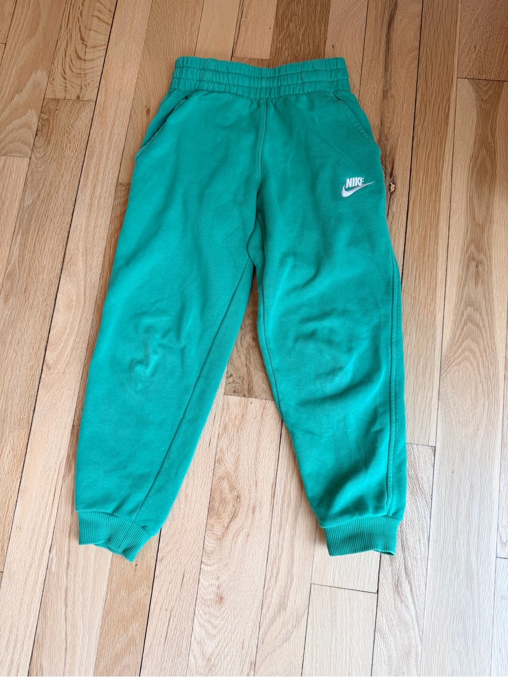 Nike Green Kids Fleece Joggers